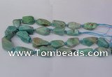 CNG1728 15.5 inches 15*20mm - 20*30mm nuggets amazonite beads