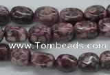 CNG203 15.5 inches 8*10mm nuggets crazy lace agate gemstone beads