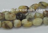 CNG207 15.5 inches 7*9mm nuggets feldspar gemstone beads