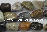 CNG210 15.5 inches 12*16mm nuggets ocean stone beads