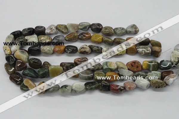 CNG210 15.5 inches 12*16mm nuggets ocean stone beads