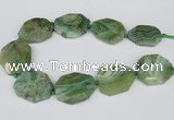 CNG2148 15.5 inches 30*40mm - 35*45mm freeform agate gemstone beads