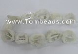 CNG2157 15.5 inches 25*35mm - 35*40mm nuggets druzy agate beads