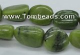 CNG216 15.5 inches 13*18mm nuggets canadian jade gemstone beads