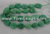 CNG2415 15.5 inches 22*28mm - 28*35mm freeform agate beads