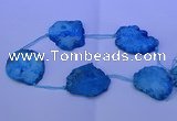 CNG2573 15.5 inches 45*50mm - 55*65mm freeform druzy agate beads