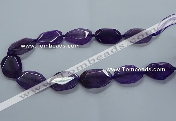 CNG2637 15.5 inches 22*30mm - 25*35mm freeform agate beads