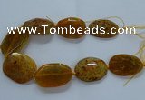 CNG2647 15.5 inches 30*38mm - 40*50mm freeform agate beads