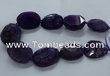 CNG2648 15.5 inches 30*38mm - 40*50mm freeform agate beads