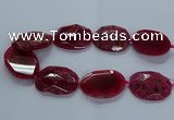 CNG2649 15.5 inches 30*38mm - 40*50mm freeform agate beads