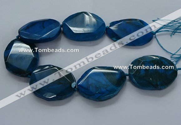 CNG2657 15.5 inches 38*48mm - 42*55mm freeform agate beads