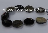 CNG2686 15.5 inches 28*40mm - 30*42mm freeform agate beads