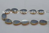 CNG2720 15.5 inches 18*28mm - 20*30mm freeform blue aventurine beads