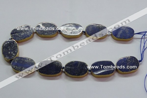 CNG2727 15.5 inches 18*28mm - 20*30mm freeform lapis lazuli beads