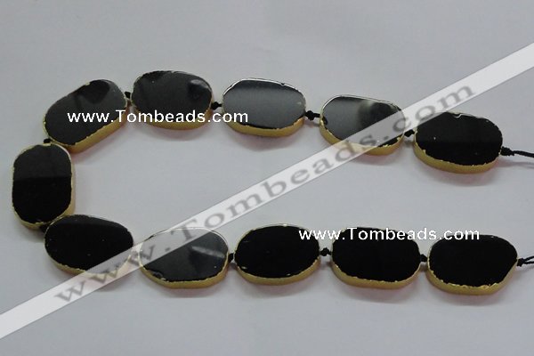 CNG2729 15.5 inches 18*28mm - 20*30mm freeform agate beads