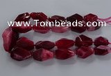 CNG2734 15.5 inches 15*30mm - 20*40mm nuggets agate beads