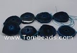 CNG2787 15.5 inches 35*40mm - 45*50mm freeform agate beads