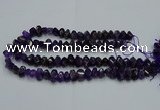 CNG2820 10*14mm - 13*18mm faceted nuggets amethyst beads