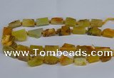 CNG2900 15.5 inches 12*16mm - 15*25mm freeform agate beads