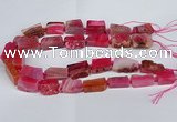 CNG2902 15.5 inches 12*16mm - 15*25mm freeform agate beads