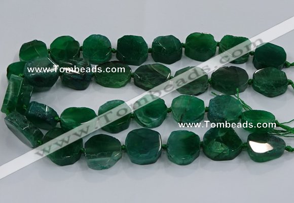 CNG2911 15.5 inches 12*16mm - 15*25mm freeform agate beads