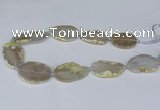 CNG2948 15.5 inches 22*30mm - 30*45mm freeform agate beads