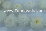 CNG2965 15.5 inches 8*10mm - 15*18mm freeform druzy agate beads