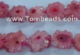 CNG2969 15.5 inches 8*10mm - 15*18mm freeform druzy agate beads