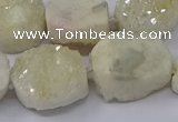 CNG2975 15.5 inches 13*18mm - 20*25mm freeform druzy agate beads