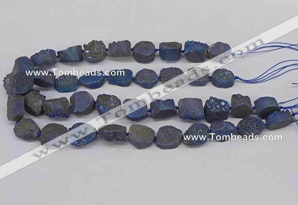 CNG2980 15.5 inches 12*16mm - 20*25mm freeform druzy agate beads