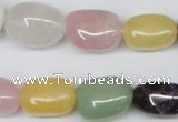 CNG30 15.5 inches 12*17mm nuggets mixed gemstone beads