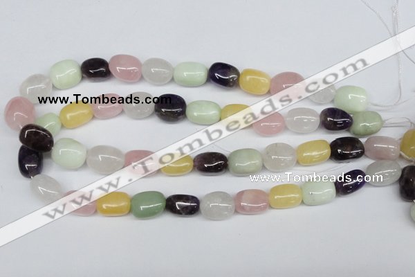 CNG30 15.5 inches 12*17mm nuggets mixed gemstone beads
