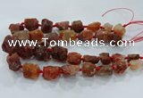 CNG3001 15.5 inches 15*20mm - 22*30mm nuggets agate beads