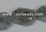 CNG302 15.5 inches 22*30mm faceted nuggets labradorite gemstone beads