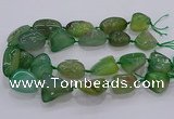 CNG3051 25*30mm - 30*40mm nuggets agate gemstone beads