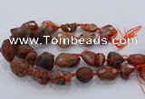 CNG3055 25*30mm - 30*40mm nuggets agate gemstone beads