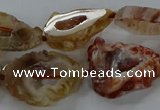 CNG3060 15.5 inches 13*18mm - 18*25mm freeform druzy agate beads