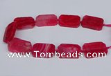 CNG3082 15.5 inches 30*40mm - 35*45mm freeform agate beads