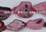 CNG3169 15.5 inches 15*20mm - 25*30mm freeform druzy agate beads