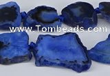 CNG3172 15.5 inches 15*20mm - 25*30mm freeform druzy agate beads