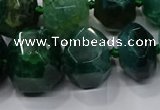 CNG3179 15.5 inches 12*16mm - 25*30mm nuggets agate beads