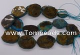 CNG3191 15.5 inches 35*45mm - 40*50mm freeform opal gemstone beads