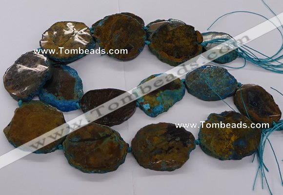 CNG3191 15.5 inches 35*45mm - 40*50mm freeform opal gemstone beads