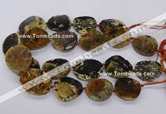 CNG3192 15.5 inches 22*30mm - 30*40mm freeform opal gemstone beads