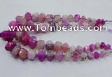 CNG3231 15.5 inches 12*16mm - 25*30mm nuggets agate beads