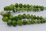 CNG3233 15.5 inches 12*16mm - 25*30mm nuggets agate beads