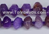 CNG3366 15.5 inches 10*14mm - 12*16mm nuggets agate beads