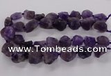 CNG3423 15.5 inches 15*20mm - 20*30mm nuggets amethyst beads