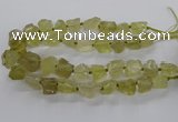 CNG3425 15.5 inches 15*20mm - 20*30mm nuggets lemon quartz beads