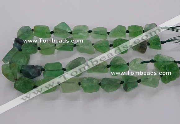 CNG3426 15.5 inches 15*20mm - 20*30mm nuggets fluorite beads